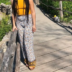 Forever 21 boho flare pants